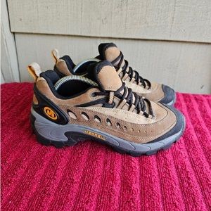 Merrell Pulse Smoke Women’s Leather Hiking Shoes Size: 7